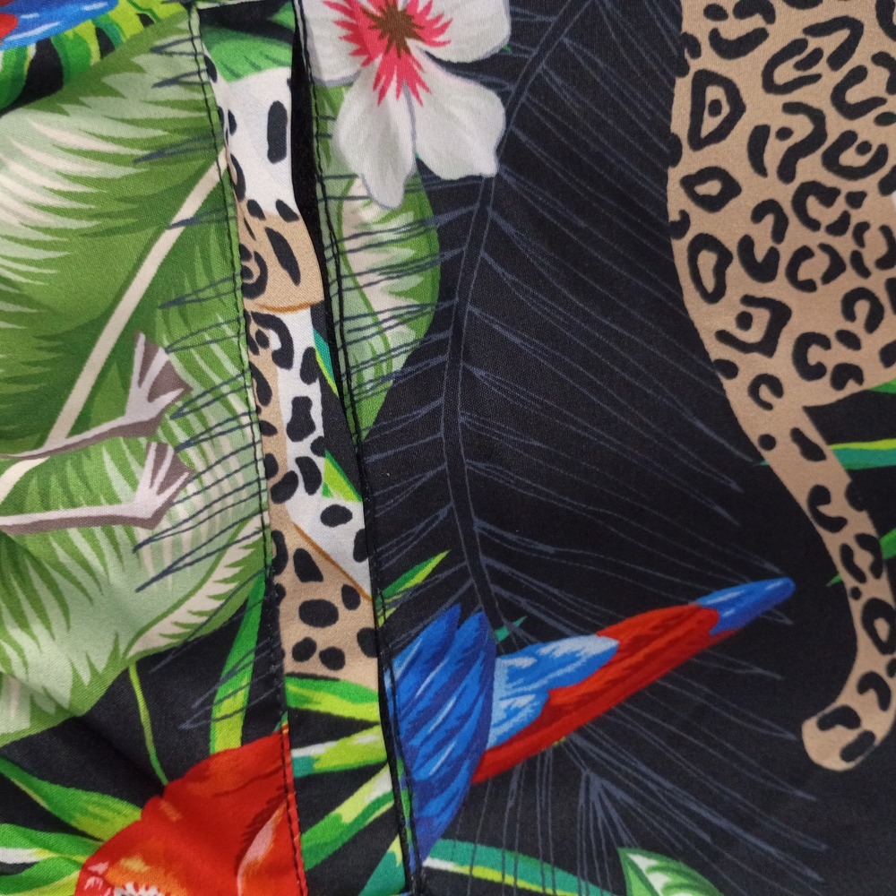 Green and Black Hybrid Jungle Shorts - Picture 3 of 10